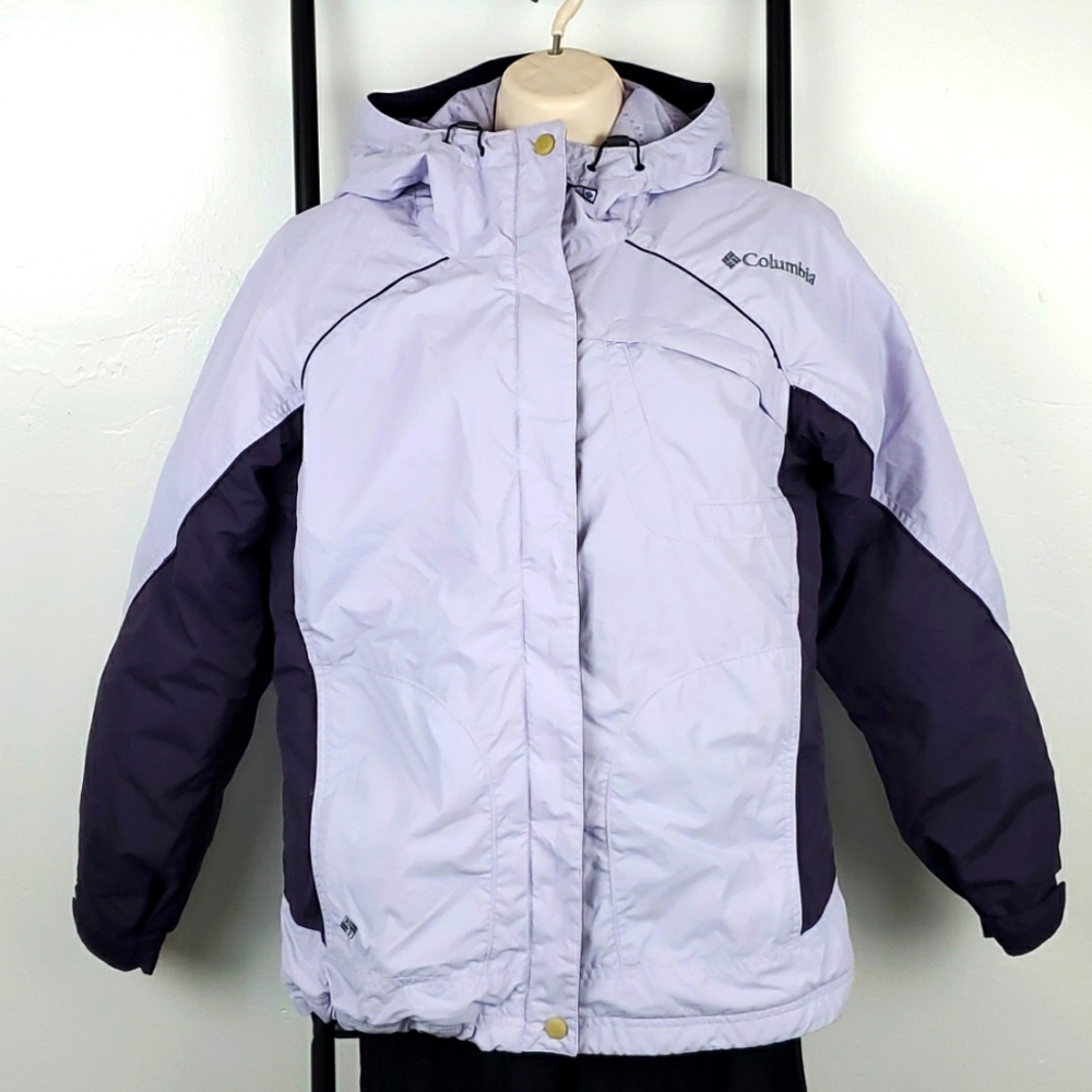 Columbia Full Zipper jacket hoodie Lining women jacket size S